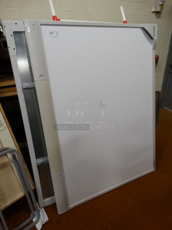 3 Pansonic Interactive Whiteboards. 69x3x53. 3 Times Your Bid!