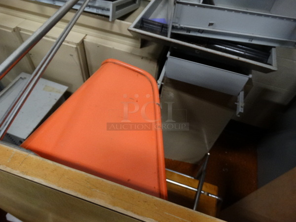 ALL ONE MONEY! Lot of Various Items Including Mop Buckets, AV Cart, Metal Frames and Wooden Units!  - Image 4 of 6