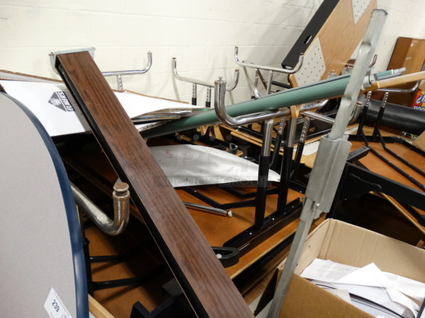 ALL ONE MONEY! Lot of Various Items Including Tables and Trash Can! - Image 3 of 5