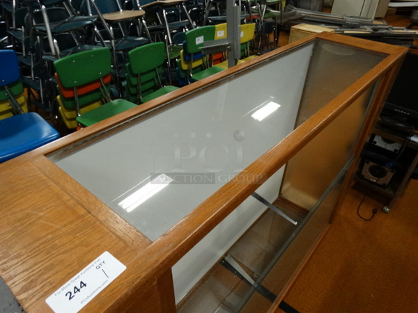 Wood Pattern Dry Merchandiser Case. 48x18x76 - Image 4 of 8