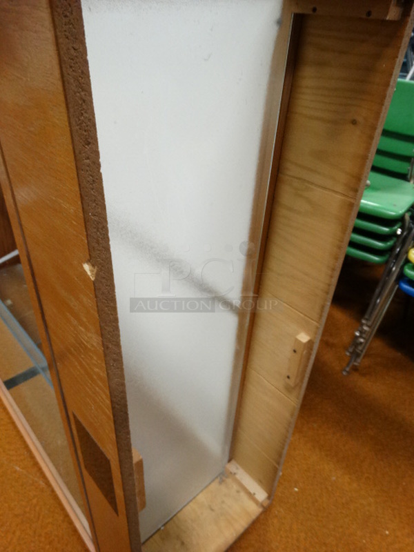 Wood Pattern Dry Merchandiser Case. 48x18x76 - Image 6 of 8