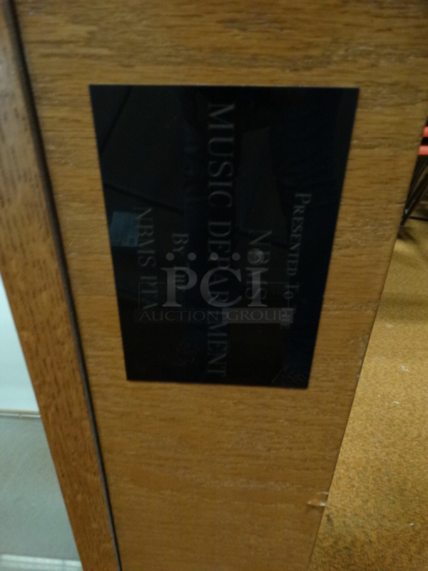 Wood Pattern Dry Merchandiser Case. 48x18x76 - Image 8 of 8