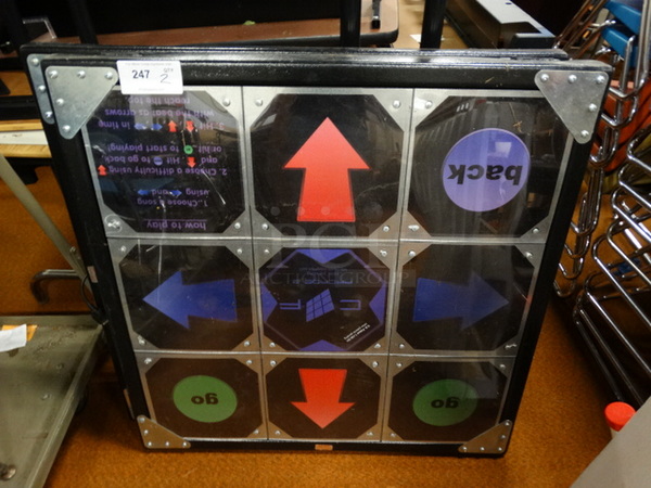 2 Black Metal Dance Floor Mats. 37x2x37. 2 Times Your Bid! - Image 2 of 5