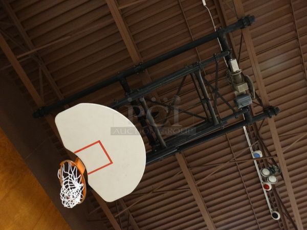 AWESOME! Basketball Hoop w/ Mount. BUYER MUST REMOVE. - Image 2 of 4