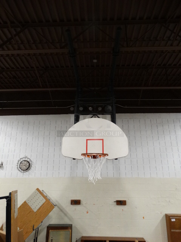 AWESOME! Basketball Hoop w/ Mount. BUYER MUST REMOVE. - Image 2 of 9