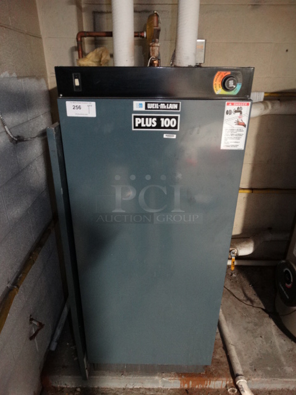 Weil-McLain Model Plus 100 Metal Commercial Indirect Fired Water Heater. 27x27x64. BUYER MUST REMOVE
