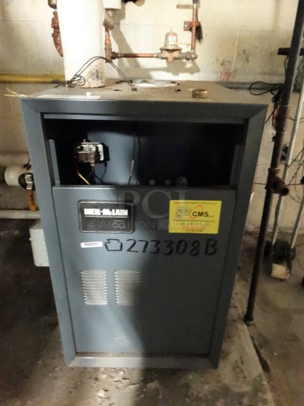 Weil-McLain Model CG-5-SPDN Metal Commercial Boiler. 20x24x29. BUYER MUST REMOVE