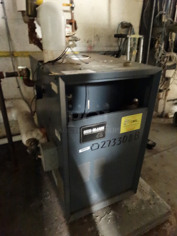 Weil-McLain Model CG-5-SPDN Metal Commercial Boiler. 20x24x29. BUYER MUST REMOVE - Image 3 of 9