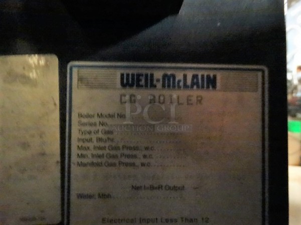 Weil-McLain Model CG-5-SPDN Metal Commercial Boiler. 20x24x29. BUYER MUST REMOVE - Image 7 of 9