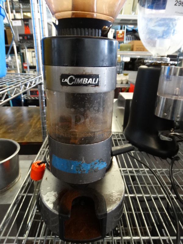 WOW! La Cimbali Model Special / A Metal Commercial Countertop Espresso Bean Grinder. 120 Volts, 1 Phase. 9x12x25. Tested and Powers On - Image 7 of 7