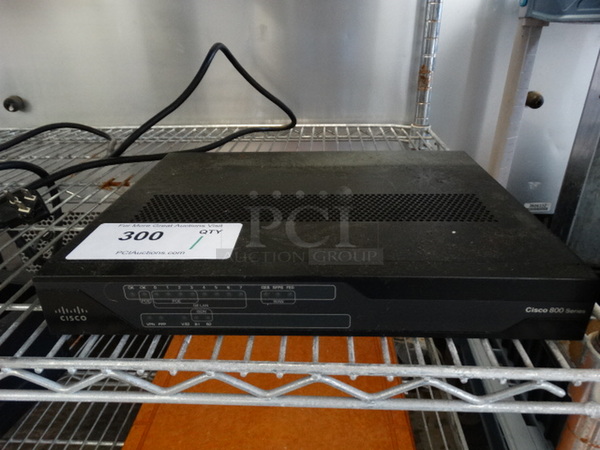 Cisco Model C891F 800 Series Networking Router. 12.5x10x1.5