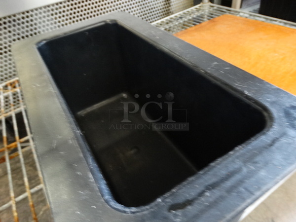 Black Poly Insulated 1/3 Size Drop In Bin. 1/3x6 - Image 4 of 5