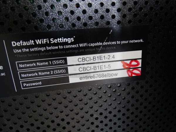 Comcast Technicolor Router. 3.5x10.5x10.5 - Image 4 of 5