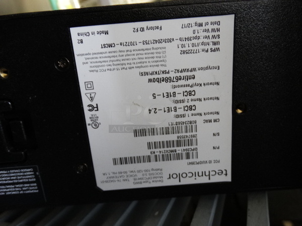 Comcast Technicolor Router. 3.5x10.5x10.5 - Image 5 of 5