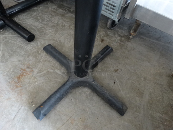 Black Metal Table Base. 22x22x28 - Image 3 of 4