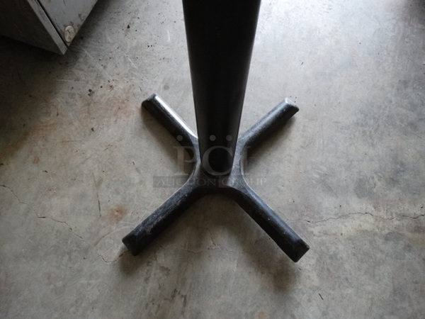 Black Metal Table Base. 22x22x28 - Image 3 of 4