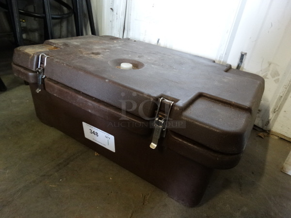 Cambro Model 160MPC Brown Poly Insulated Food Case. 24x16x10 - Image 2 of 8