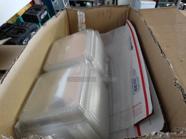 ALL ONE MONEY! Lot of Poly To Go Containers! - Image 1 of 2