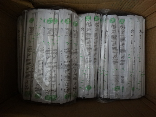 ALL ONE MONEY! Lot of Conjoined Bamboo Chopsticks! - Image 1 of 3
