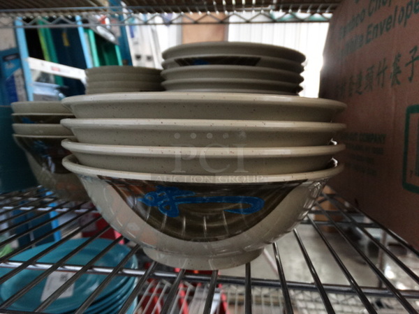 24 Poly Bowls. 7.5x7.5x2.5. 24 Times Your Bid!  - Image 2 of 3