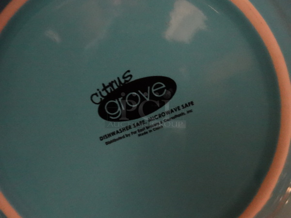 8 Blue Ceramic Plates. 8x8x1. 8 Times Your Bid! - Image 4 of 4