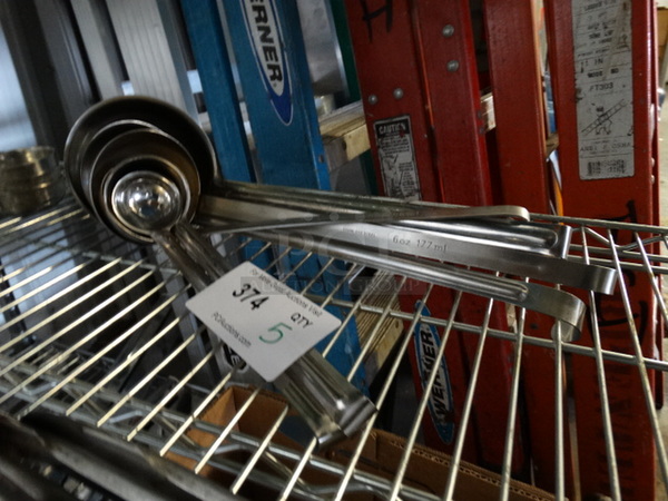 5 Metal Ladles. includes 14". 5 Times Your Bid! - Image 1 of 3
