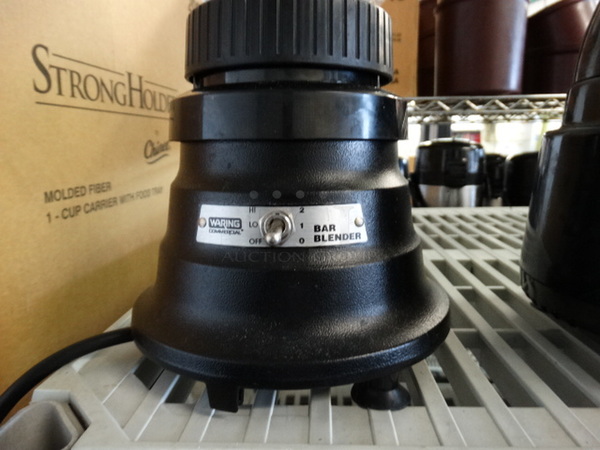 Waring Model WF1112217 Commercial Countertop Blender w/ Pitcher. 120 Volts, 1 Phase. 7x7x15. Tested and Working! - Image 5 of 6
