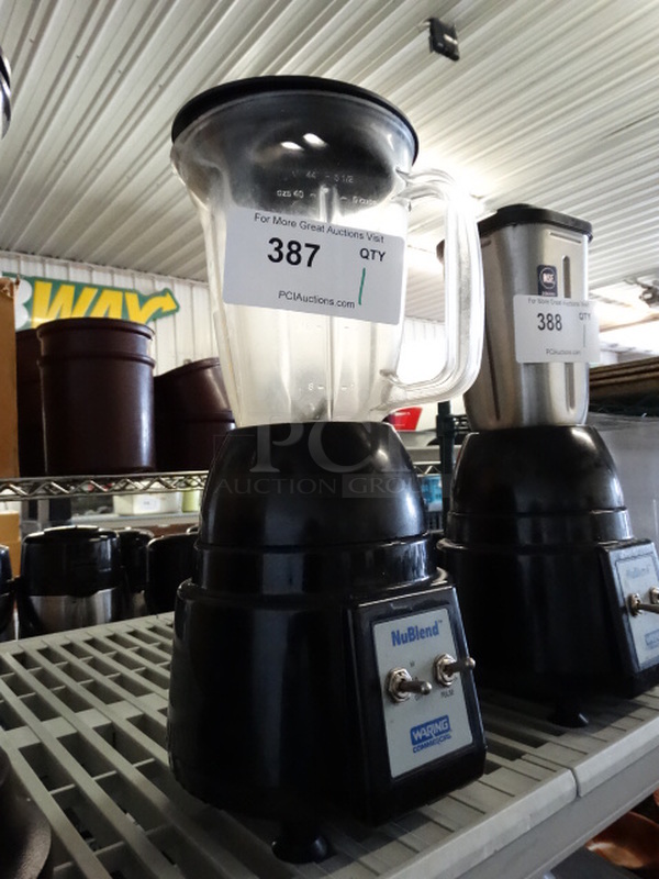 Waring NuBlend Model BB180 Commercial Countertop Blender w/ Pitcher. 120 Volts, 1 Phase. 7x7x15. Tested and Working! - Image 2 of 6