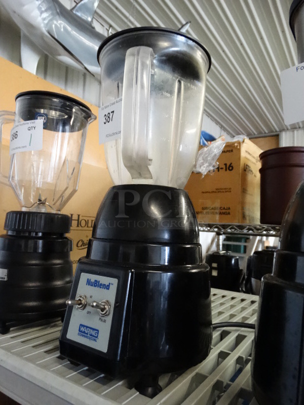 Waring NuBlend Model BB180 Commercial Countertop Blender w/ Pitcher. 120 Volts, 1 Phase. 7x7x15. Tested and Working! - Image 3 of 6