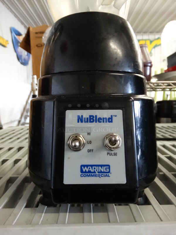 Waring NuBlend Model BB180 Commercial Countertop Blender w/ Pitcher. 120 Volts, 1 Phase. 7x7x15. Tested and Working! - Image 5 of 6