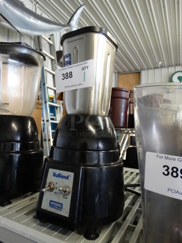 Waring NuBlend Model BB180 Commercial Countertop Blender w/ Pitcher. 120 Volts, 1 Phase. 7x7x15. Tested and Working! - Image 3 of 5