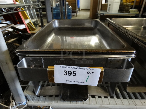 Metal Chafing Dish w/ 2 Drop In Bins. 23x13x10