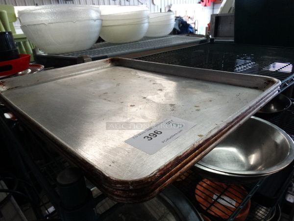 3 Metal Baking Pans. 16x22x1. 3 Times Your Bid! - Image 2 of 3