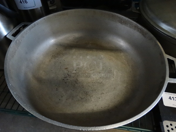 Metal Pot w/ Lid. 20.5x17.5x7 - Image 3 of 3