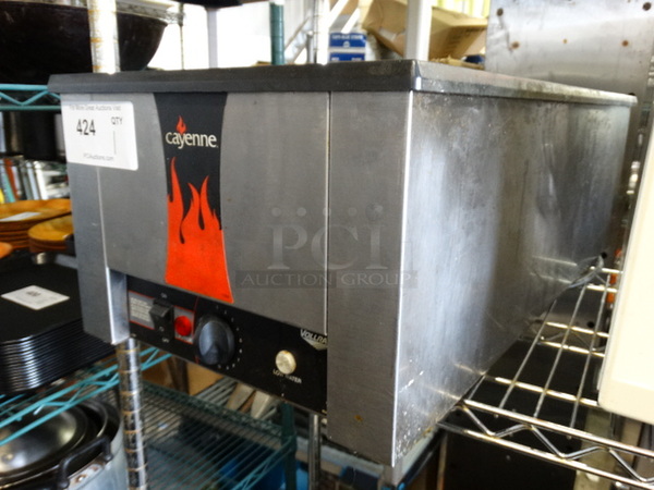 Vollrath Stainless Steel Commercial Countertop Food Warmer. 14x29x9.5. Tested and Working! - Image 3 of 5
