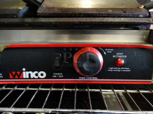 Winco Stainless Steel Commercial Countertop Panini Press. 22.5x14.5x8. Tested and Does Not Power On - Image 4 of 7