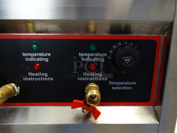 Stainless Steel Commercial Electric Powered Fryer w/ Baskets. 23.5x19x11 - Image 4 of 7
