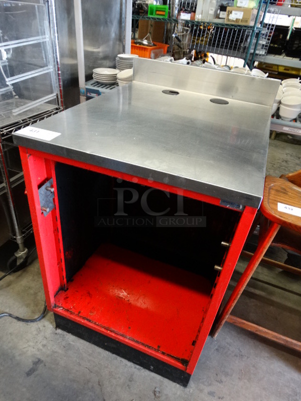 Stainless Steel Commercial Counter w/ Backsplash and Undershelf. 24x30x40 - Image 2 of 6