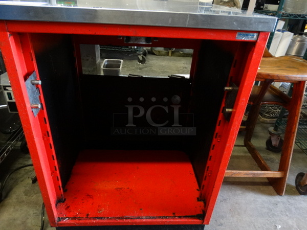 Stainless Steel Commercial Counter w/ Backsplash and Undershelf. 24x30x40 - Image 5 of 6