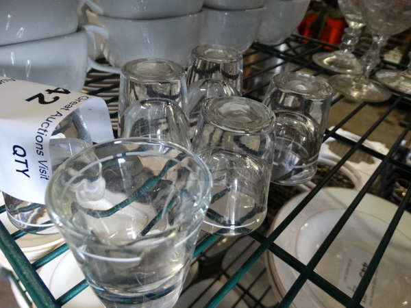 6 Shot Glasses. 2x2x2.5. 6 Times Your Bid! - Image 3 of 3