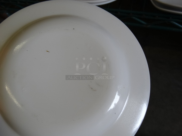 20 White Ceramic Plates. 6x6x1. 20 Times Your Bid! - Image 3 of 3