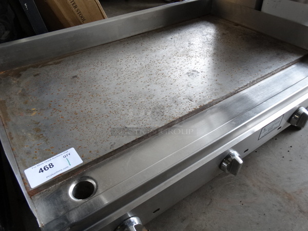 NICE! Anvil Stainless Steel Commercial Countertop Gas Powered Flat Top Griddle. 38x24x13 - Image 3 of 8
