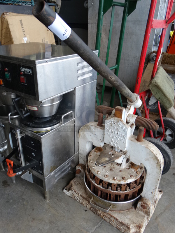 GREAT! Dutchess Metal Commercial Countertop Dough Divider. 18x26x36 - Image 2 of 6