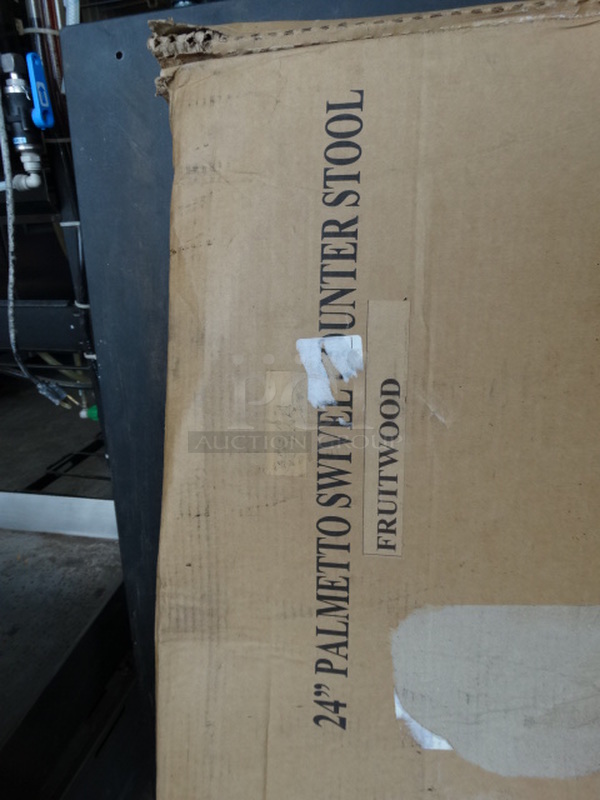 BRAND NEW IN BOX! Palmetto Swivel Stool.  - Image 3 of 3