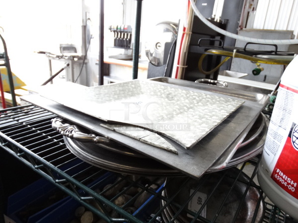 ALL ONE MONEY! Lot of 6 Metal Trays! - Image 2 of 4