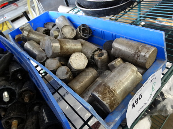 ALL ONE MONEY! Lot of Metal Legs in Bin! - Image 3 of 3