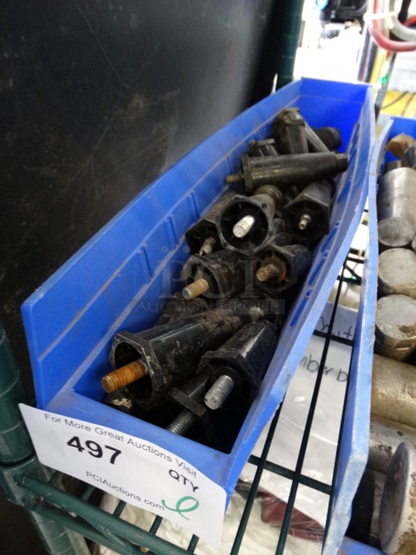 ALL ONE MONEY! Lot of Poly Legs in Bin! - Image 2 of 3