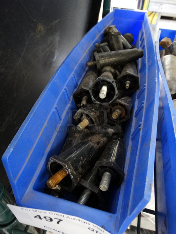 ALL ONE MONEY! Lot of Poly Legs in Bin! - Image 3 of 3