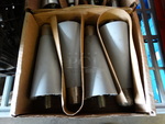 ALL ONE MONEY! Lot of 8 BRAND NEW Metal Legs! 2.5x2.5x6.5