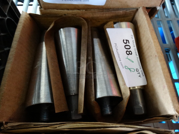 ALL ONE MONEY! Lot of 12 BRAND NEW Metal Legs! 2.5x2.5x6.5 - Image 1 of 2